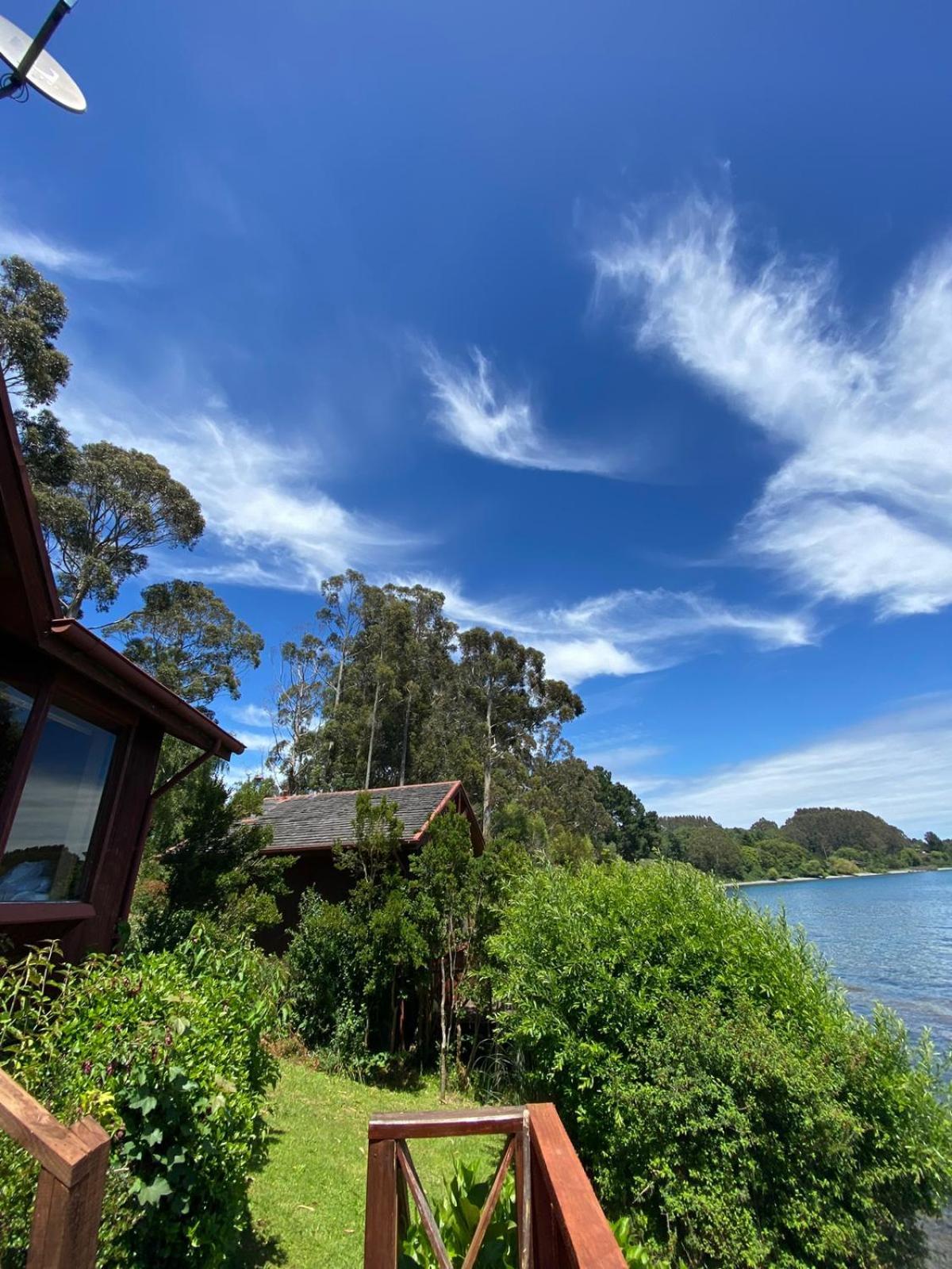 Cabanas Bahia Celeste, Puerto Varas Exterior foto