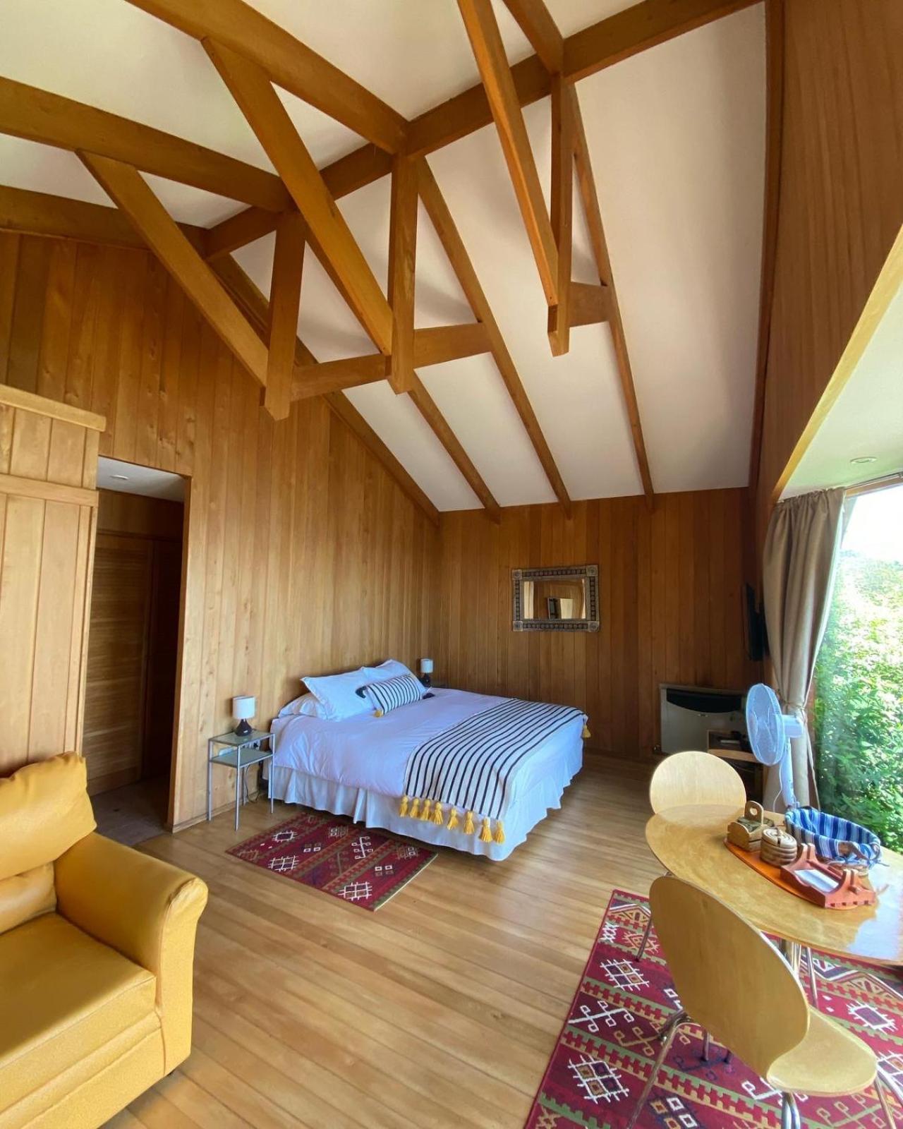 Cabanas Bahia Celeste, Puerto Varas Exterior foto