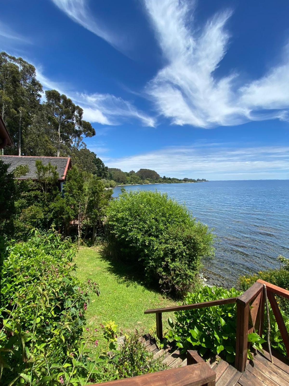 Cabanas Bahia Celeste, Puerto Varas Exterior foto