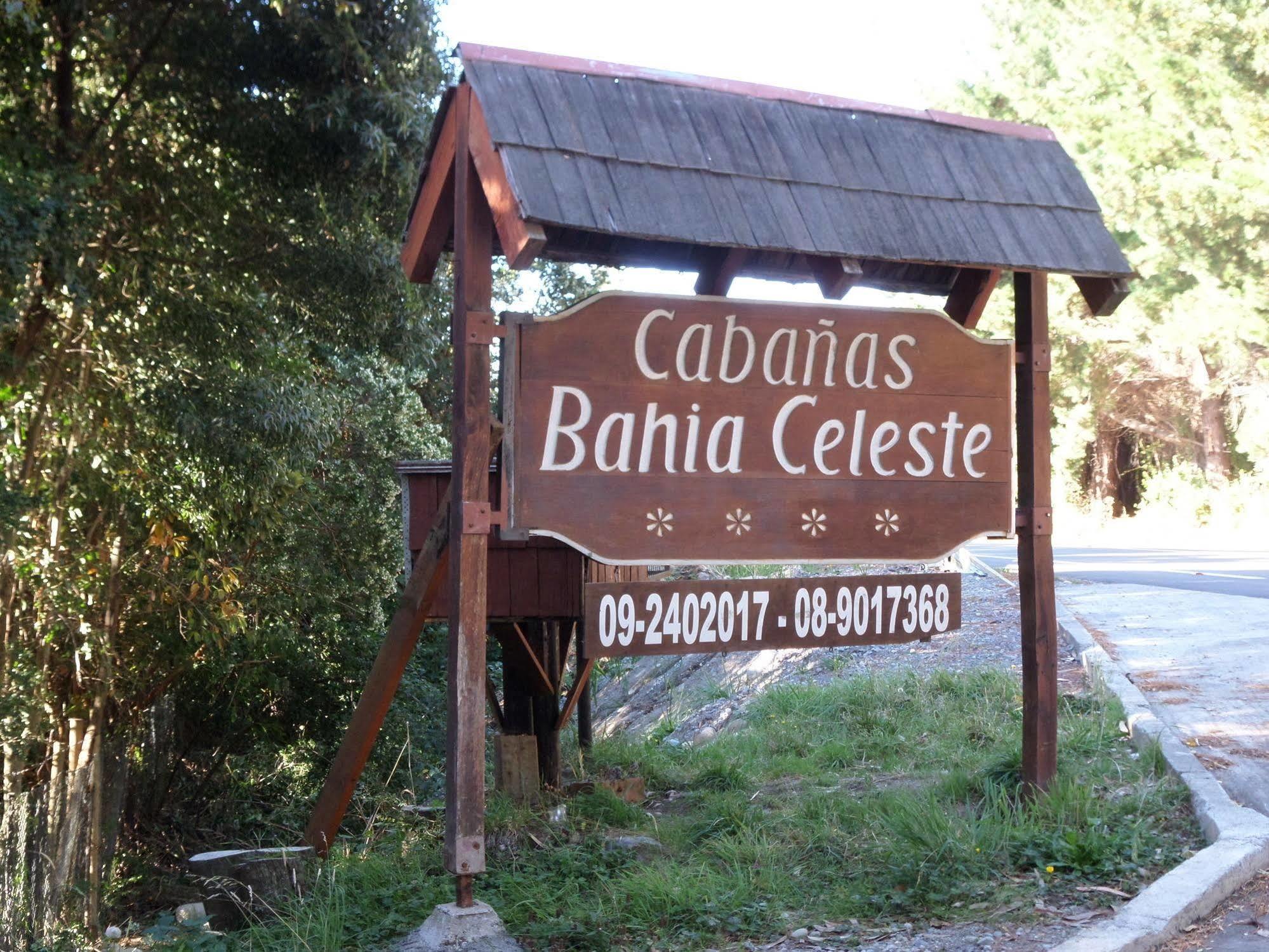 Cabanas Bahia Celeste, Puerto Varas Exterior foto